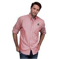  Easy-Care Gingham Check Shirt